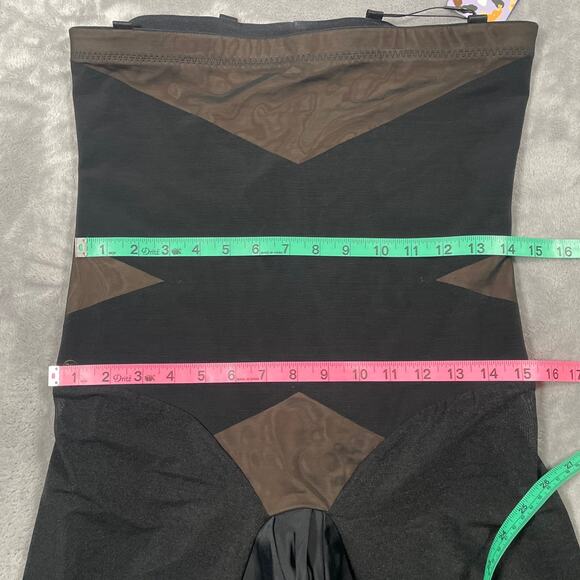 Honeylove Shapewear 1X Black SuperPower Girl Short Compression Shaping Smoothing - Picture 8 of 10